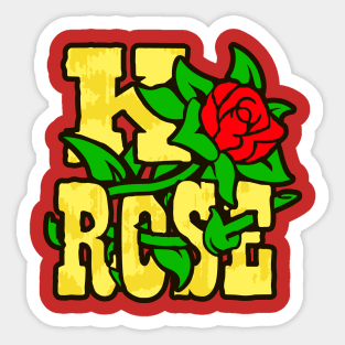 KRose Radio Sticker